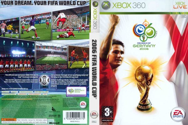 Hra 2006 FIFA World Cup Germany pro XBOX 360 X360 konzole