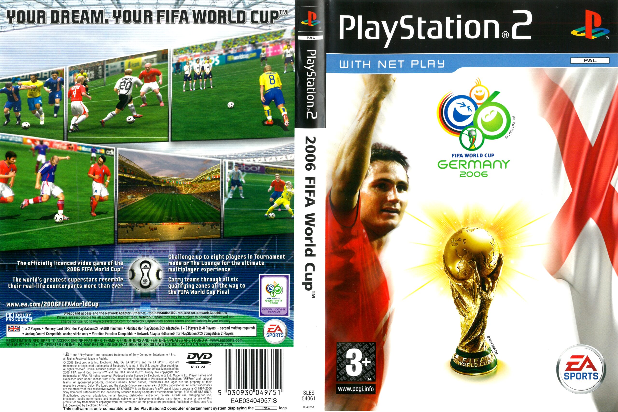 2006 FIFA World Cup Germany PS2 — Ultimate Team