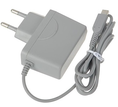 Adaptér / nabíječka pro Nintendo 3DS - šedá příslušenství