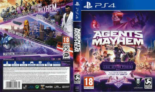 Hra Agents Of Mayhem pro PS4 Playstation 4 konzole