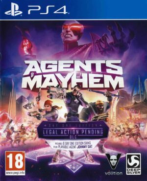 Hra Agents Of Mayhem pro PS4 Playstation 4 konzole