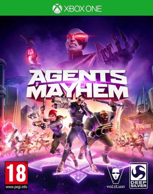 Hra Agents Of Mayhem pro XBOX ONE XONE X1 konzole