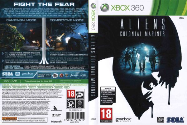 Hra Aliens: Colonial Marines pro XBOX 360 X360 konzole