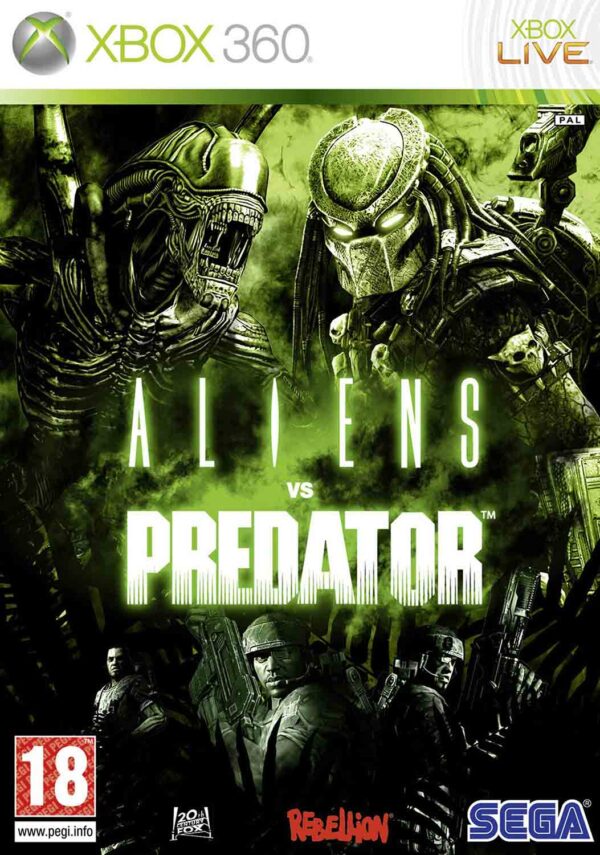 Hra Aliens vs. Predator pro XBOX 360 X360 konzole