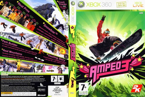 Hra Amped 3 pro XBOX 360 X360 konzole