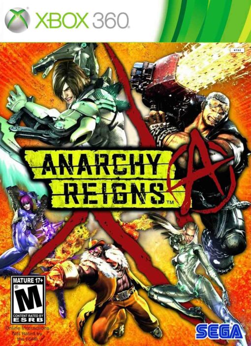 Hra Anarchy Reigns pro XBOX 360 X360 konzole