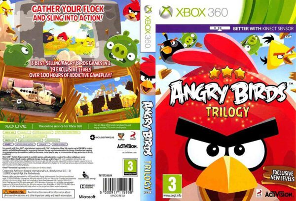 Hra Angry Birds Trilogy pro XBOX 360 X360 konzole