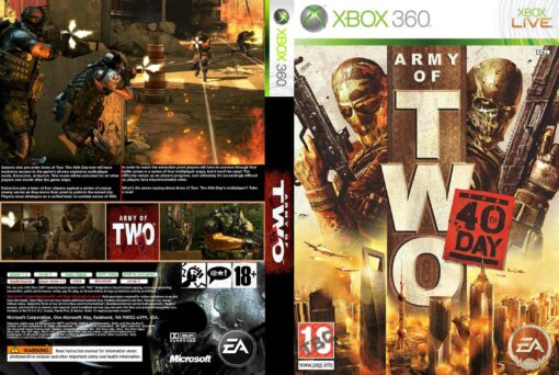 Hra Army Of Two: The 40th Day pro XBOX 360 X360 konzole