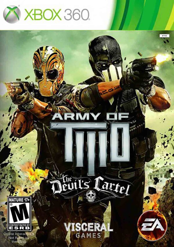 Hra Army Of Two: The Devil's Cartel pro XBOX 360 X360 konzole