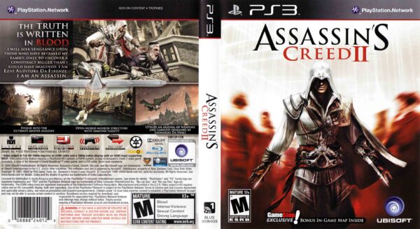 Hra Assassin's Creed 2 pro PS3 Playstation 3 konzole