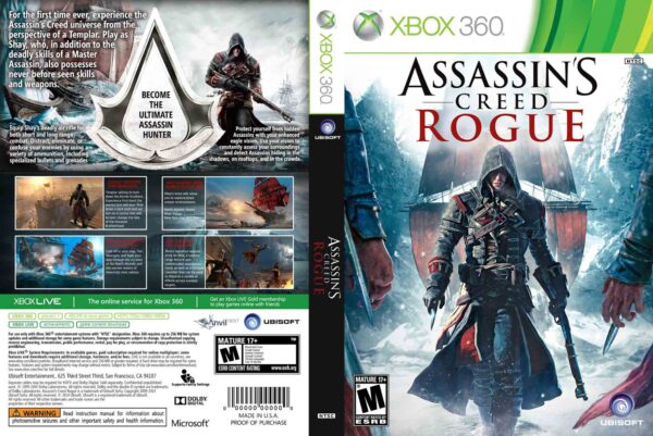 Hra Assassin's Creed: Rogue pro XBOX 360 X360 konzole