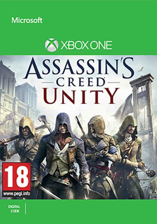 Hra Assassin's Creed: Unity (kód ke stažení) pro XBOX ONE XONE X1 konzole