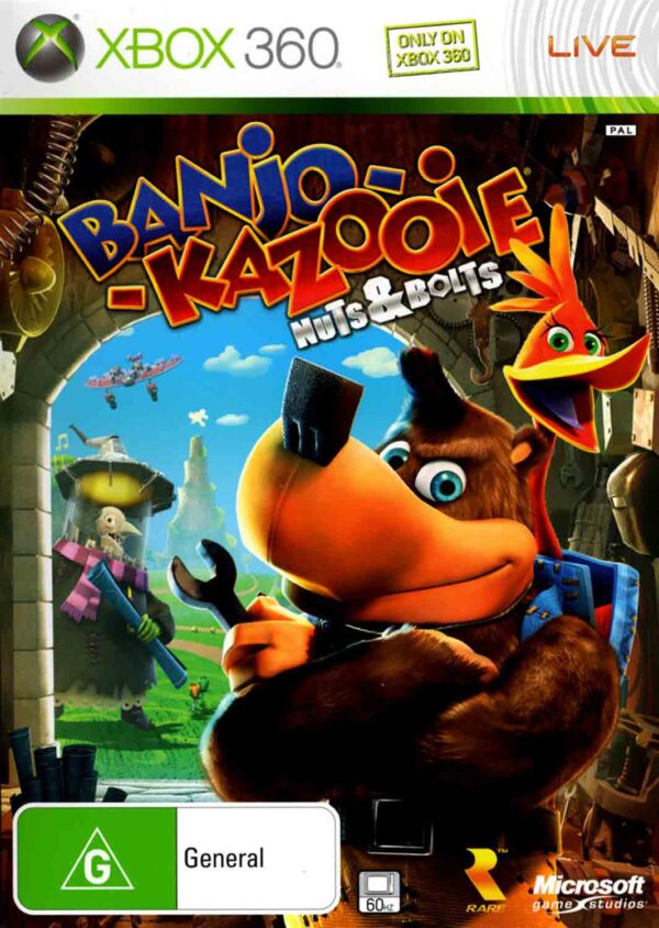 Hra Banjo Kazooie: Nuts & Bolts pro XBOX 360 X360 konzole