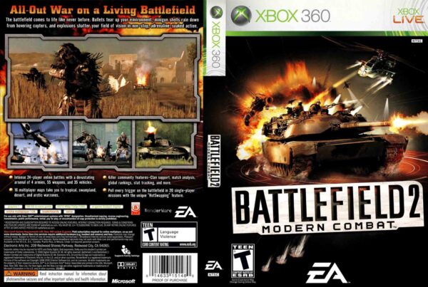 Hra Battlefield 2: Modern Combat pro XBOX 360 X360 konzole