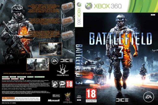 Hra Battlefield 3 pro XBOX 360 X360 konzole