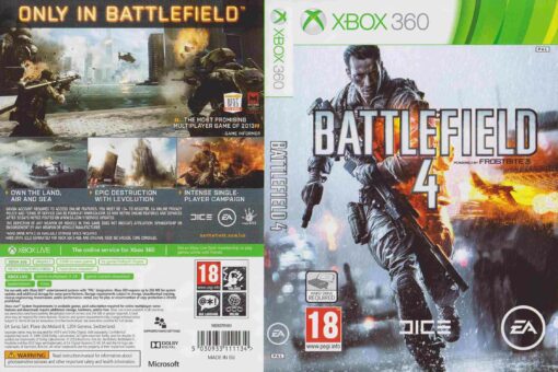 Hra Battlefield 4 + China Rising DLC pro XBOX 360 X360 konzole