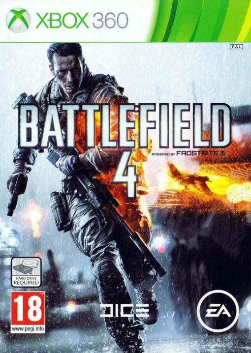 Hra Battlefield 4 + China Rising DLC pro XBOX 360 X360 konzole