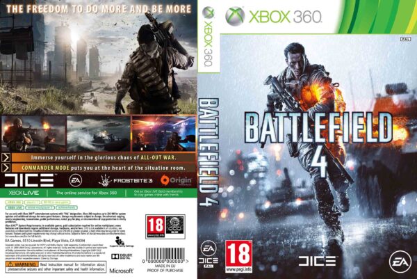 Hra Battlefield 4 pro XBOX 360 X360 konzole