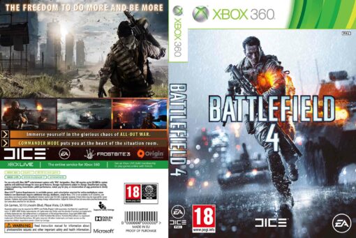 Hra Battlefield 4 - steelbook pro XBOX 360 X360 konzole