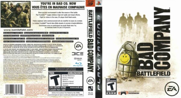 Hra Battlefield: Bad Company pro PS3 Playstation 3 konzole