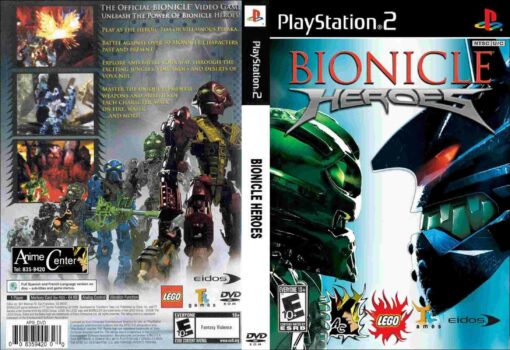 Hra Bionicle Heroes pro PS2 Playstation 2 konzole