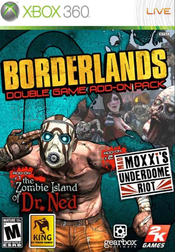 Hra Borderlands: Double Game Add-On Pack pro XBOX 360 X360 konzole