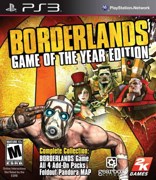 Hra Borderlands (GAME OF THE YEAR EDITION) pro PS3 Playstation 3 konzole