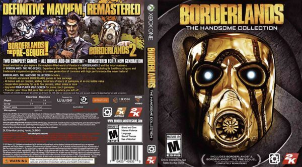 Hra Borderlands: The Handsome Collection pro XBOX ONE XONE X1 konzole