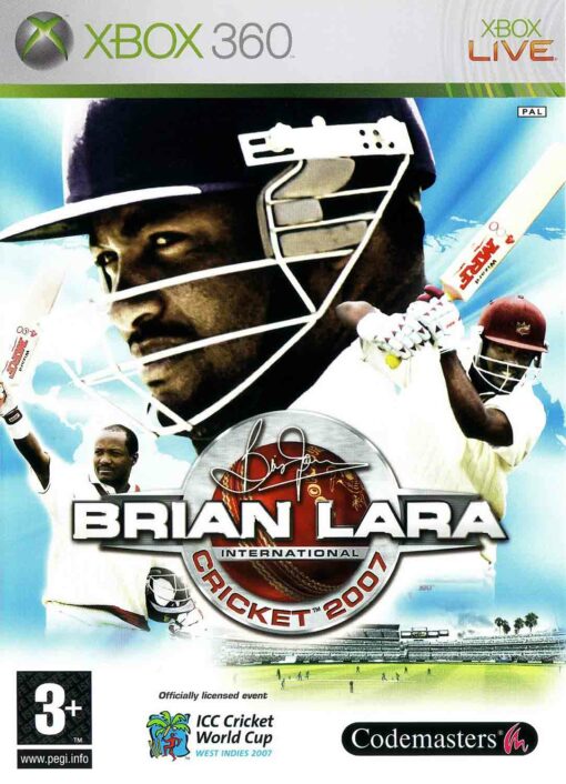 Hra Brian Lara International Cricket 2007 pro XBOX 360 X360 konzole