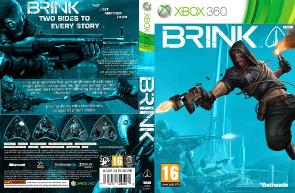 Hra Brink pro XBOX 360 X360 konzole