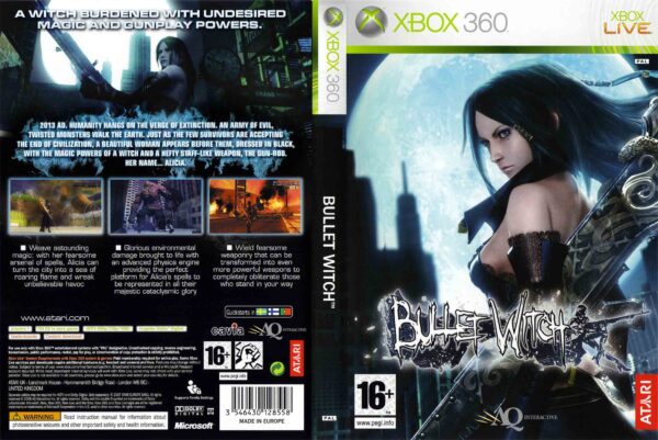 Hra Bullet Witch pro XBOX 360 X360 konzole