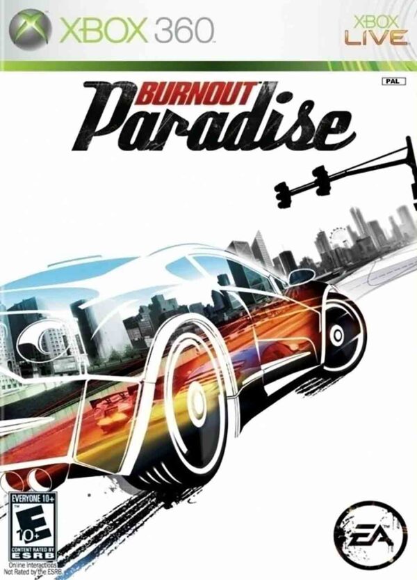 Hra Burnout Paradise (NOVÁ) pro XBOX 360 X360 konzole