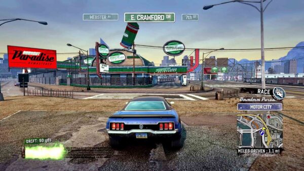 Hra Burnout Paradise pro XBOX 360 X360 konzole