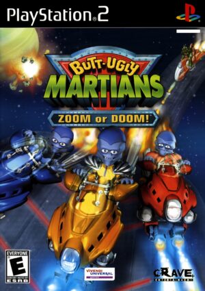 Hra Butt-Ugly Martians: Zoom or Doom pro PS2 Playstation 2 konzole