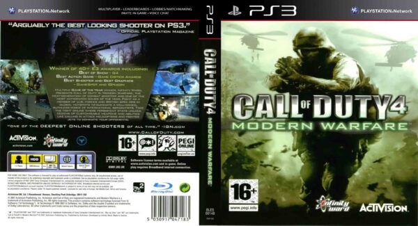 Hra Call Of Duty 4: Modern Warfare pro PS3 Playstation 3 konzole