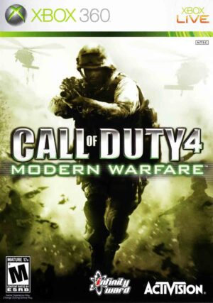 Hra Call Of Duty 4: Modern Warfare pro XBOX 360 X360 konzole