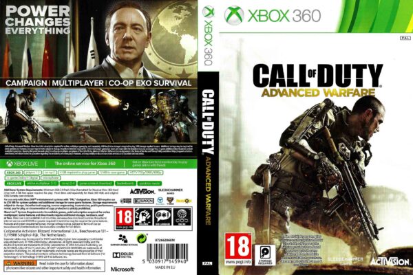 Hra Call Of Duty: Advanced Warfare pro XBOX 360 X360 konzole