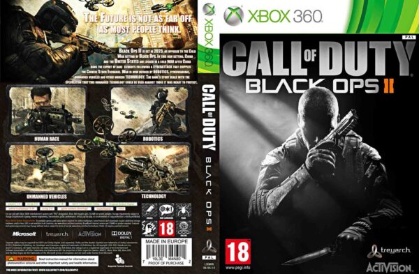 Hra Call Of Duty: Black Ops 2 II pro XBOX 360 X360 konzole