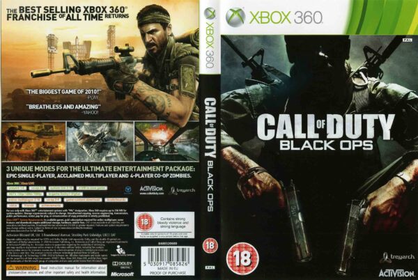 Hra Call Of Duty: Black Ops (kód ke stažení) pro XBOX 360 X360 konzole