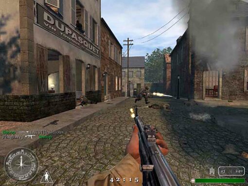 Hra Call Of Duty: Finest Hour pro PS2 Playstation 2 konzole