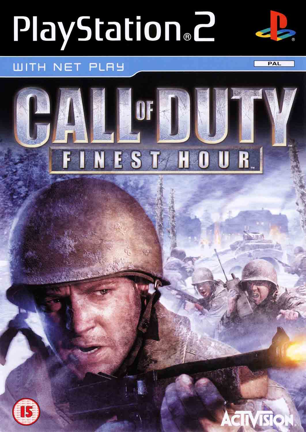 Hra Call Of Duty: Finest Hour pro PS2 Playstation 2 konzole
