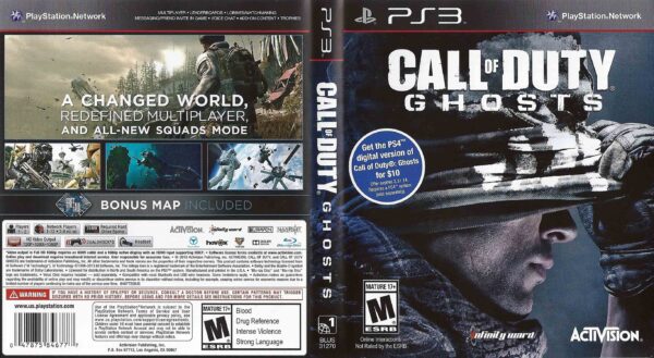 Hra Call Of Duty: Ghosts pro PS3 Playstation 3 konzole