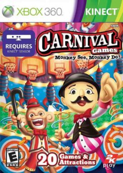 Hra Carnival Games In Action (kód ke stažení) pro XBOX 360 X360 konzole