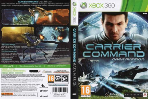 Hra Carrier Command: Gaea Mission pro XBOX 360 X360 konzole