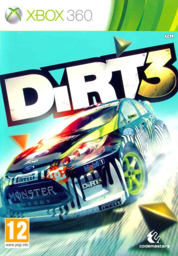 Hra Colin McRae DiRT 3 pro XBOX 360 X360 konzole