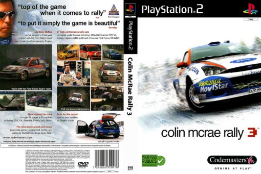 Hra Colin McRae Rally 3 pro PS2 Playstation 2 konzole