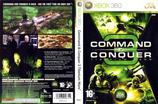Hra Command & Conquer 3: Tiberium Wars pro XBOX 360 X360 konzole