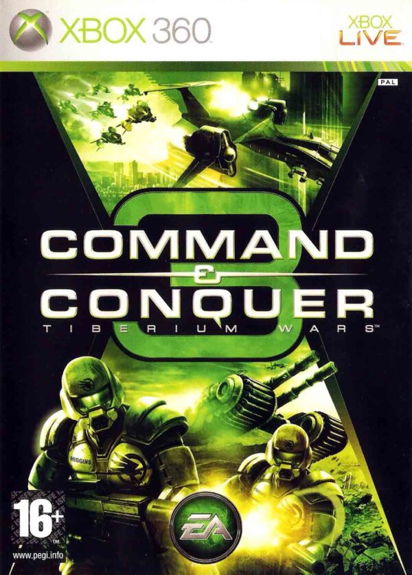 Hra Command & Conquer 3: Tiberium Wars pro XBOX 360 X360 konzole