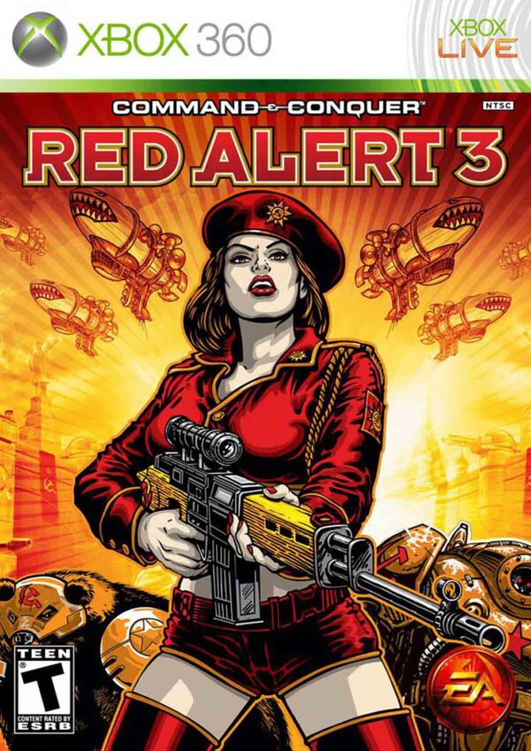 Hra Command & Conquer: Red Alert 3 pro XBOX 360 X360 konzole