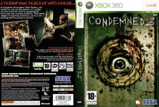Hra Condemned 2 pro XBOX 360 X360 konzole